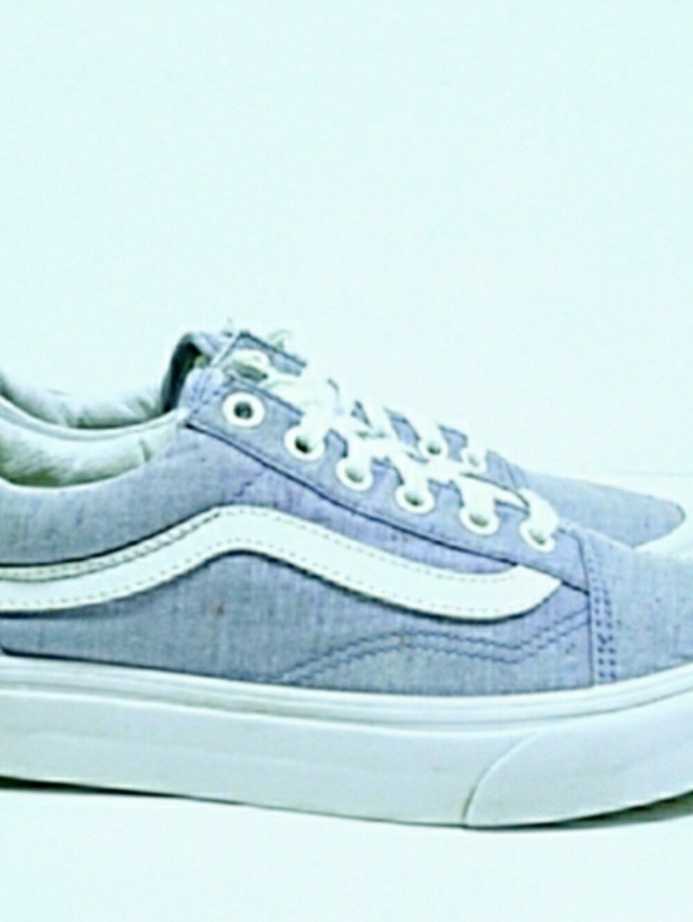 Vans Ol Skool Canvas And Leather Skate Shoes Sneakers